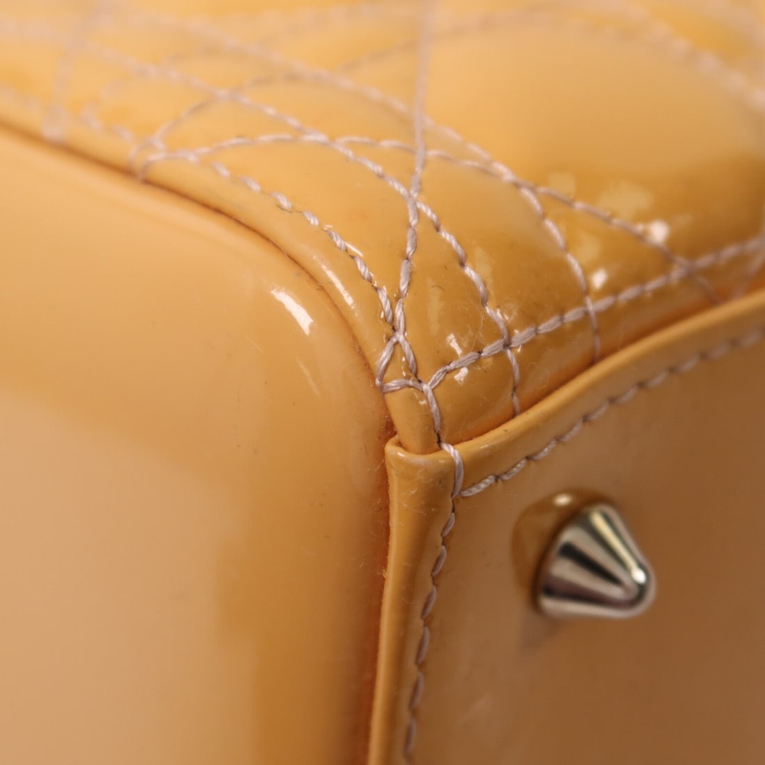 Dior Lady Dior Medium Yellow - 14