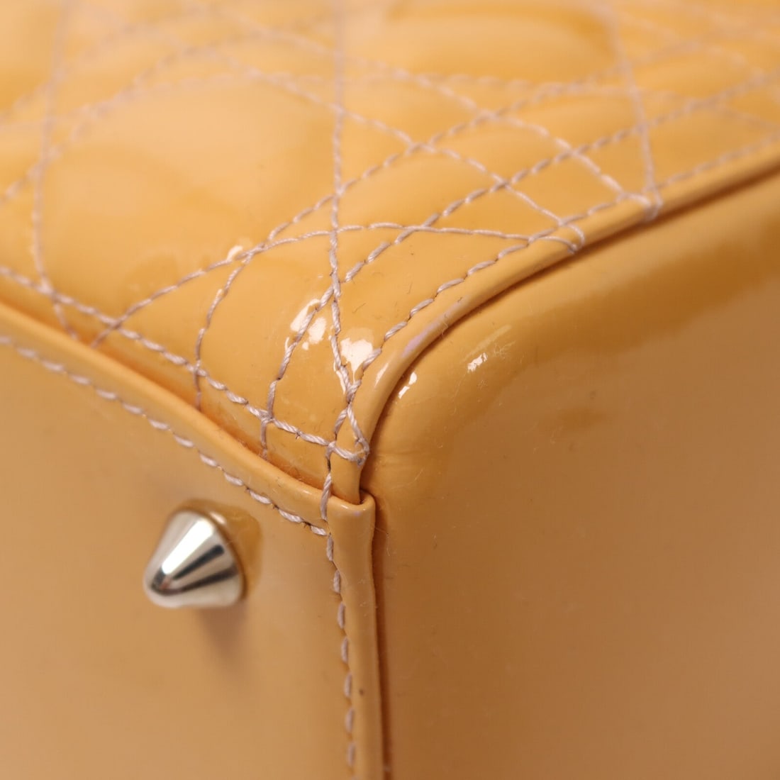 Dior Lady Dior Medium Yellow - 15
