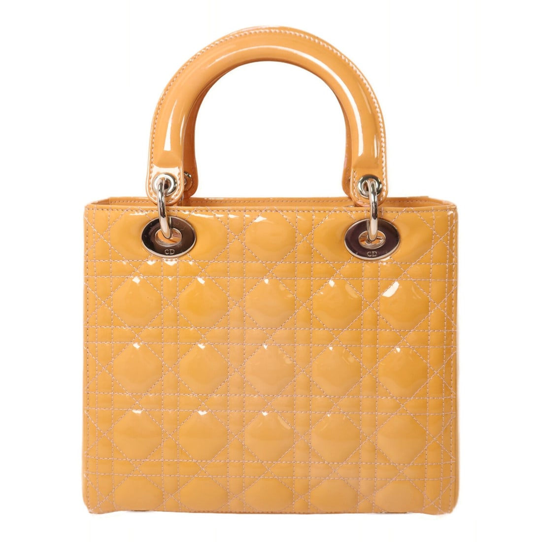 Dior Lady Dior Medium Yellow - 2