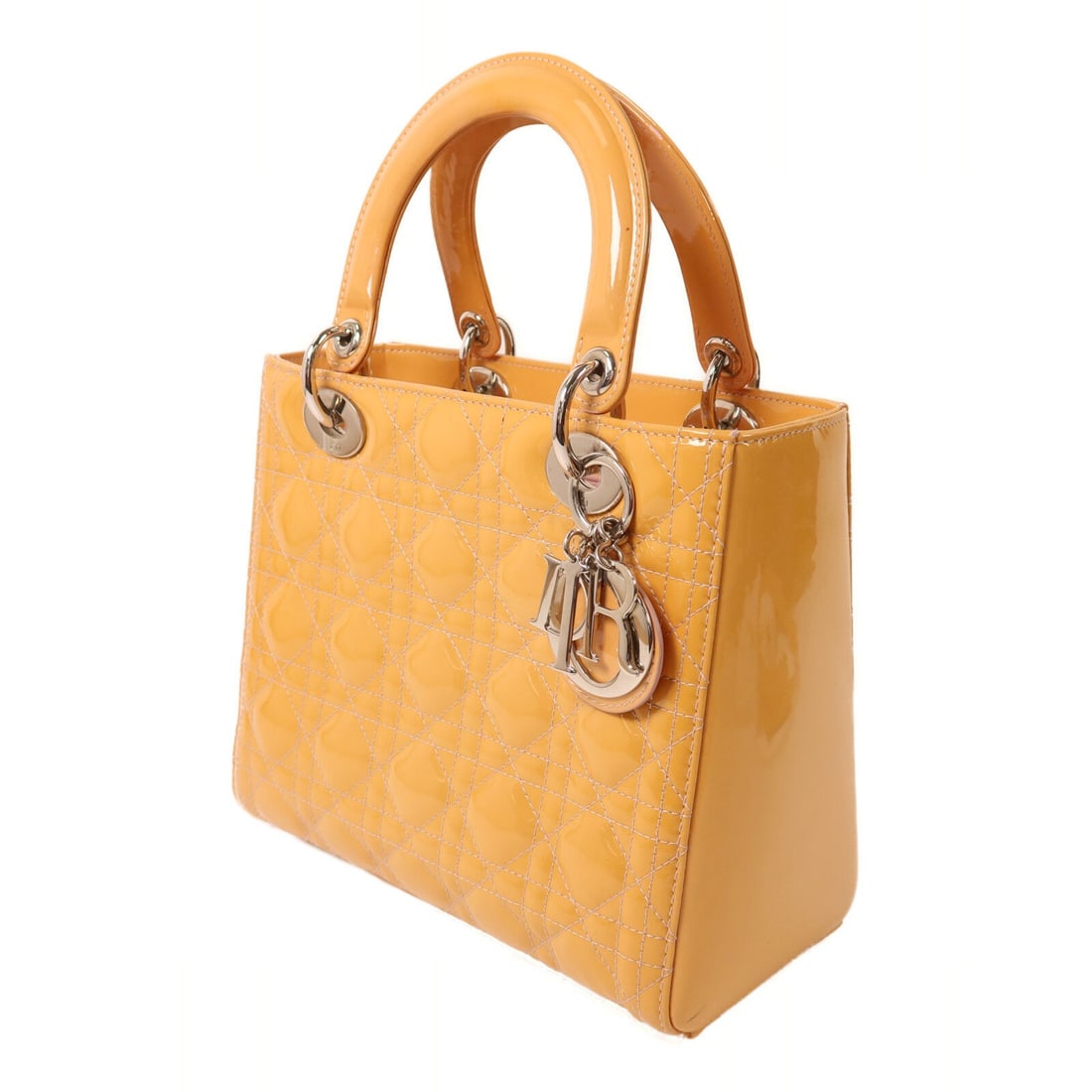 Dior Lady Dior Medium Yellow - 3
