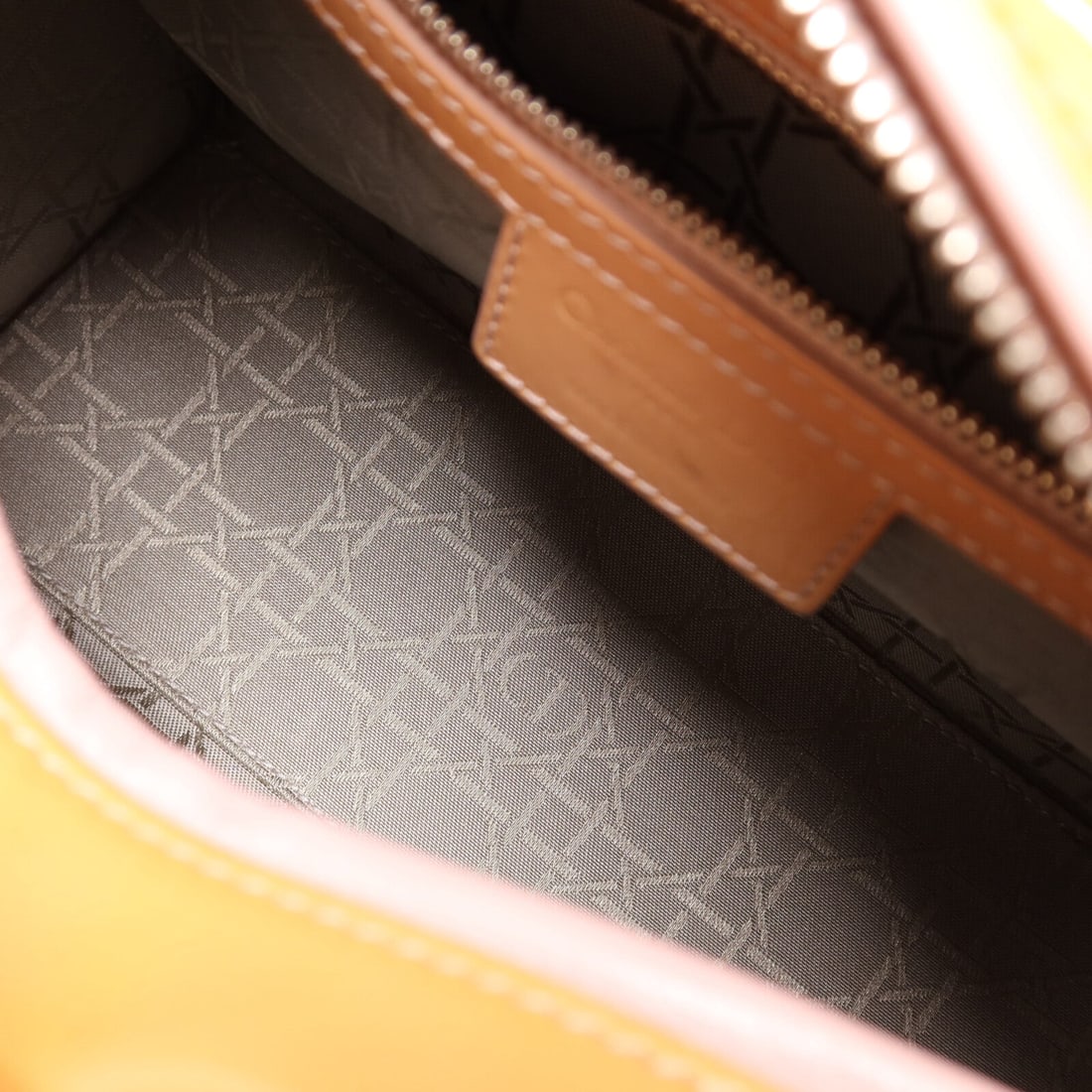 Dior Lady Dior Medium Yellow - 5