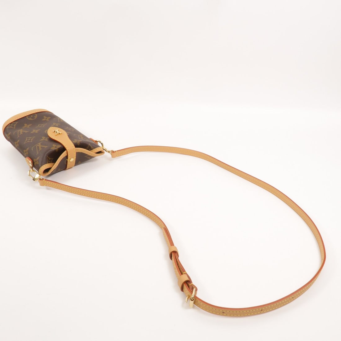 LV Fold Me Pouch Monogram Brown - 7