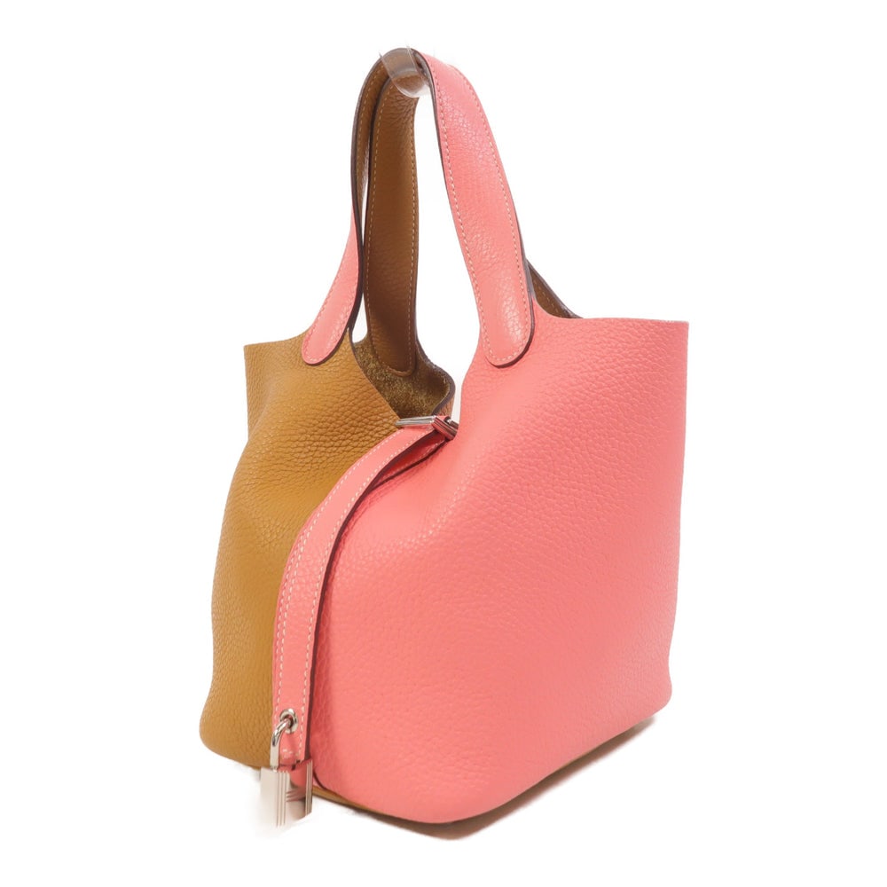 Hermes Picotin PM Rose Azalee - 3