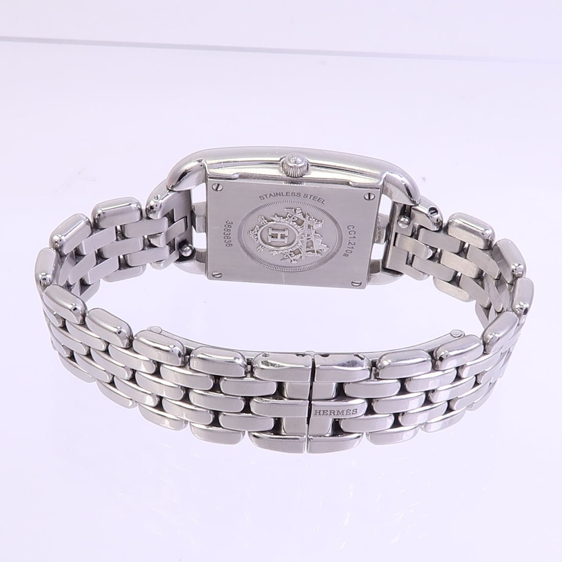 Hermes Cape Cod CC1.210A Quartz Silver - 6