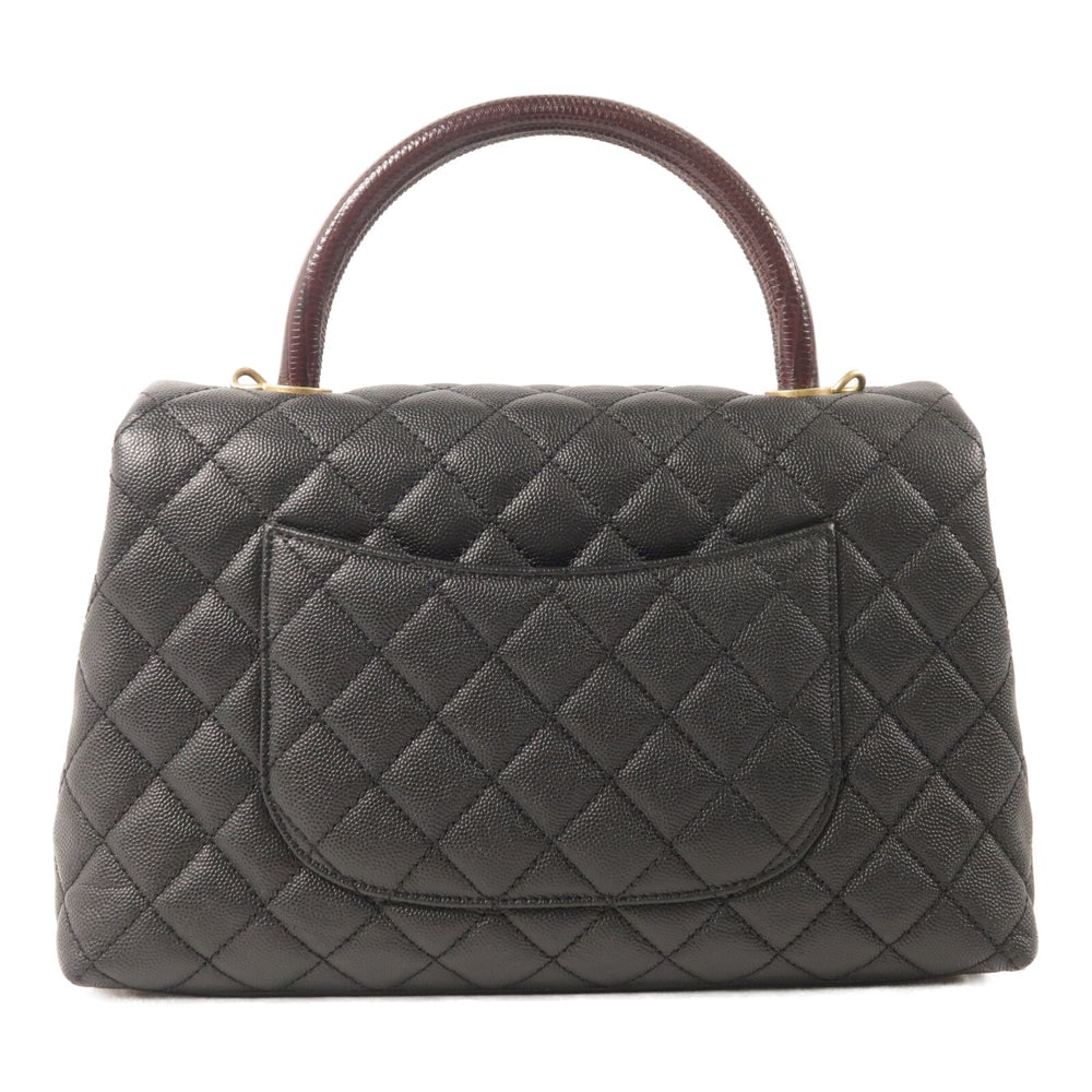 Chanel Coco Handle Medium Black - 3