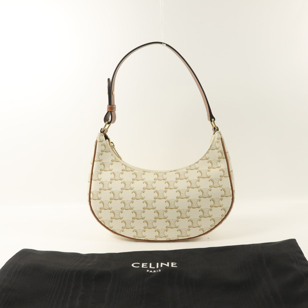 Celine Triomphe Ava Medium White - 10