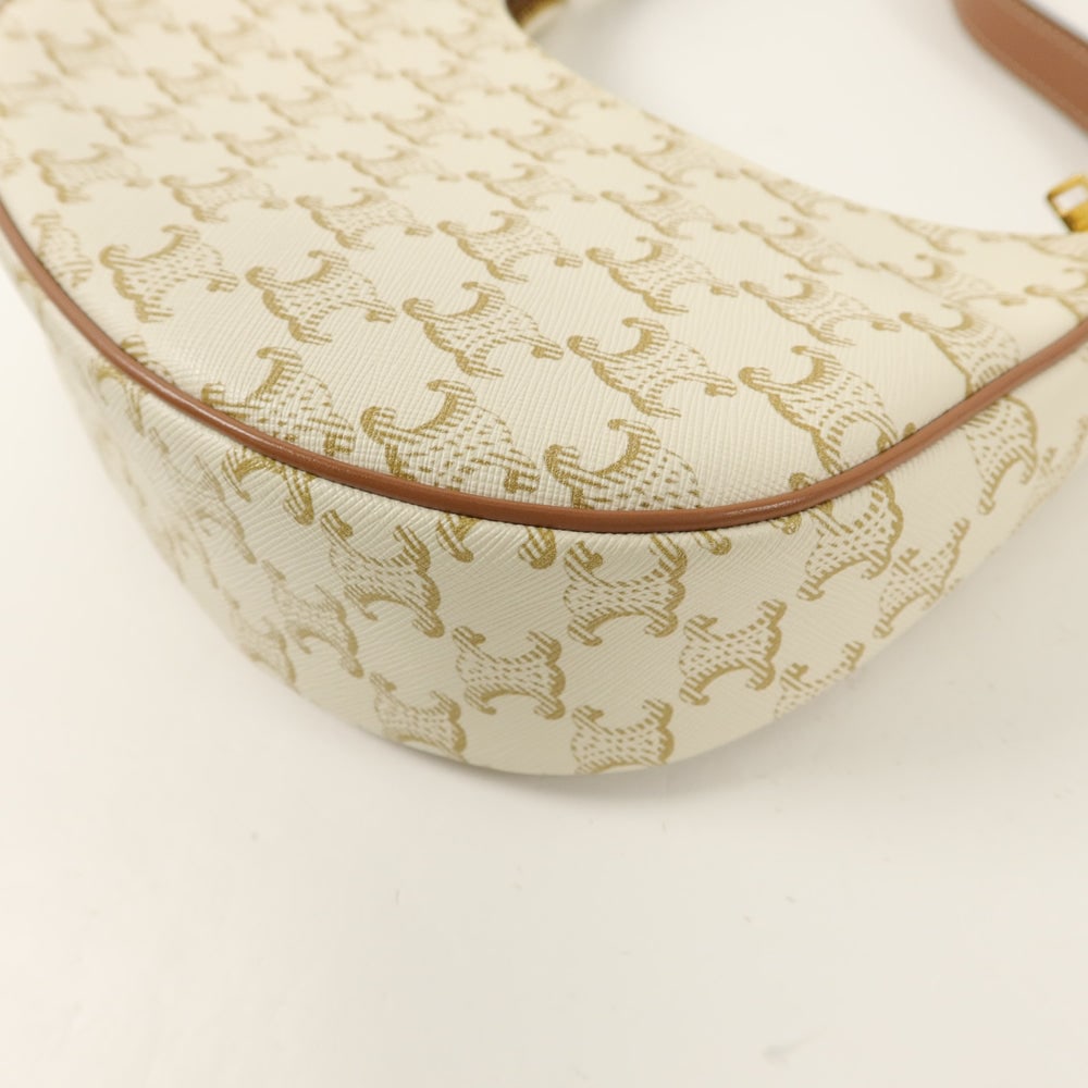 Celine Triomphe Ava Medium White - 11