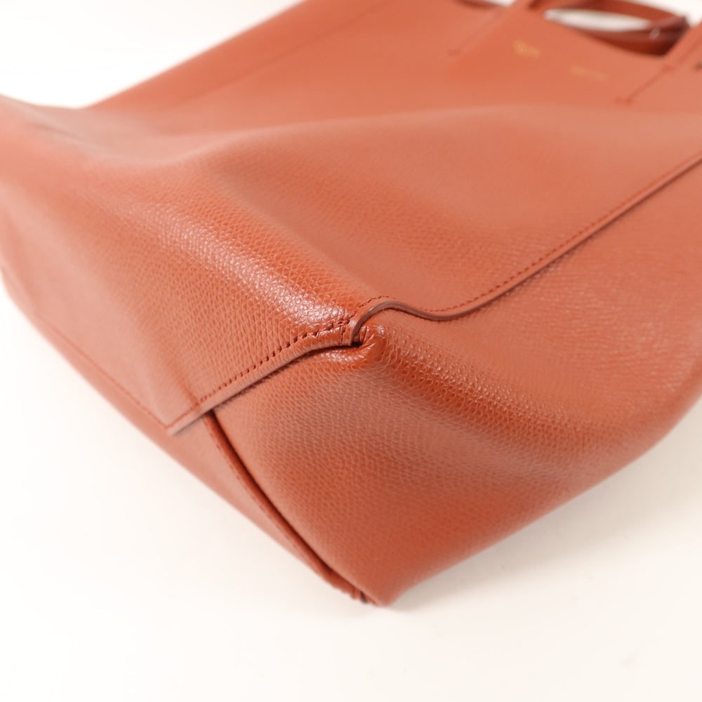 Celine Small Vertical Cabas Dark Red - 12