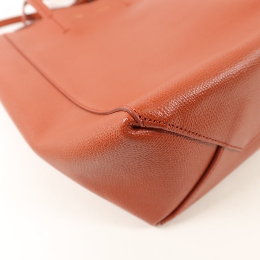 Celine Small Vertical Cabas Dark Red - 13
