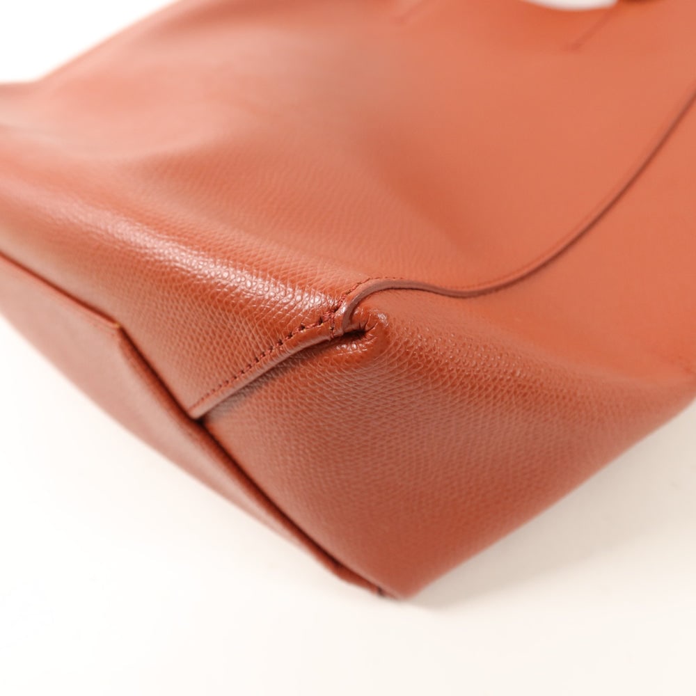 Celine Small Vertical Cabas Dark Red - 14