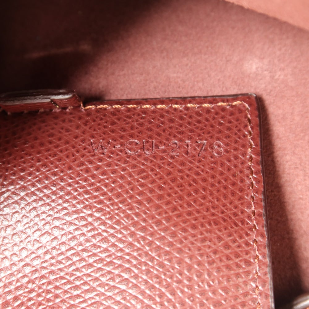 Celine Small Vertical Cabas Brown Navy - 7