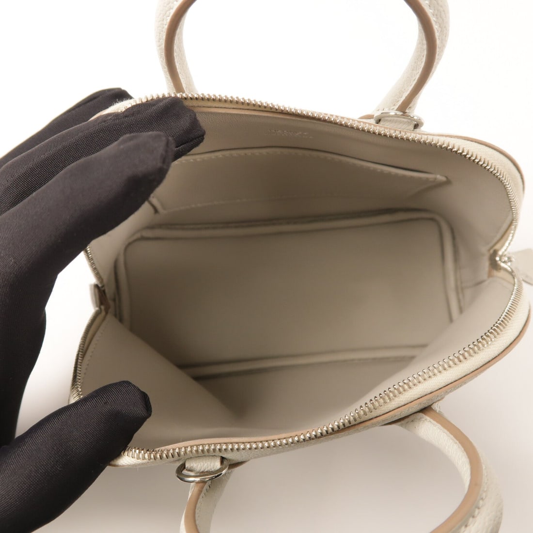 Hermes Mini Bolide Gris Perle - 5