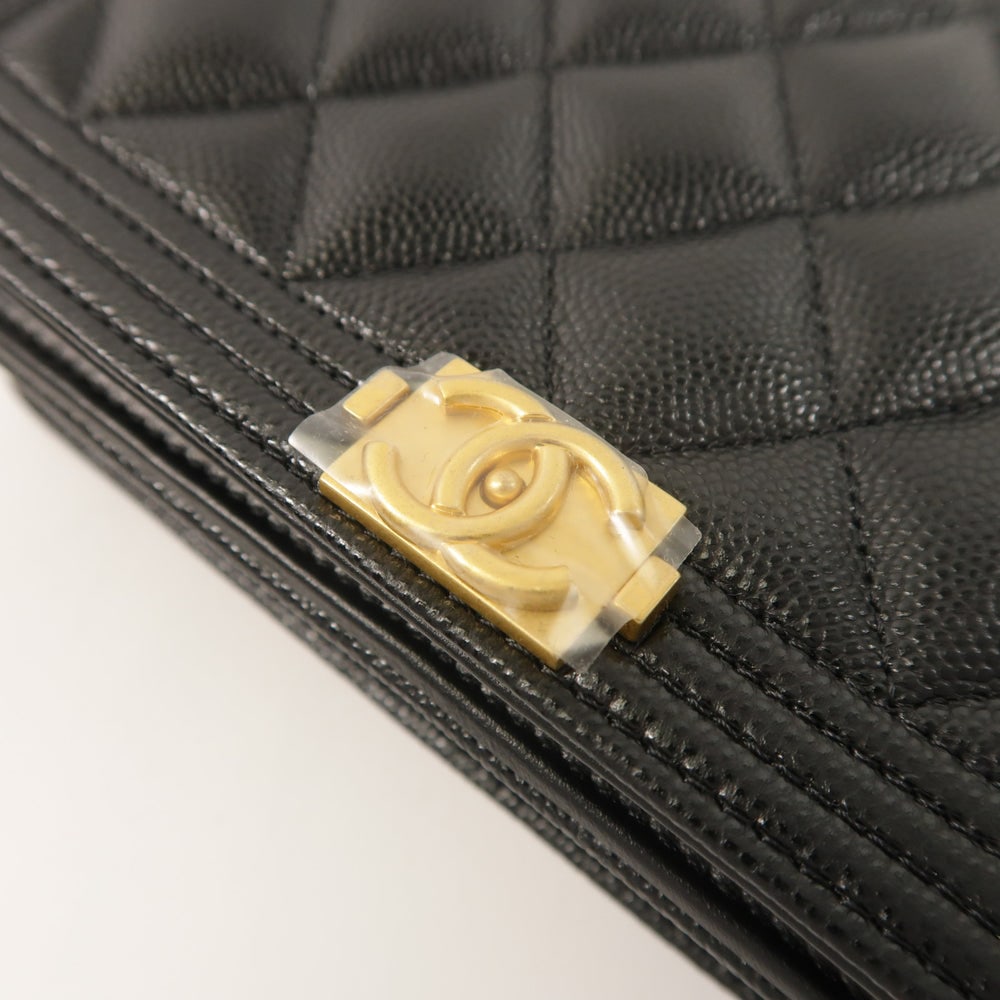 Chanel Boy WOC Black - 10