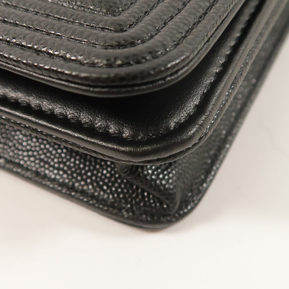 Chanel Boy WOC Black - 12