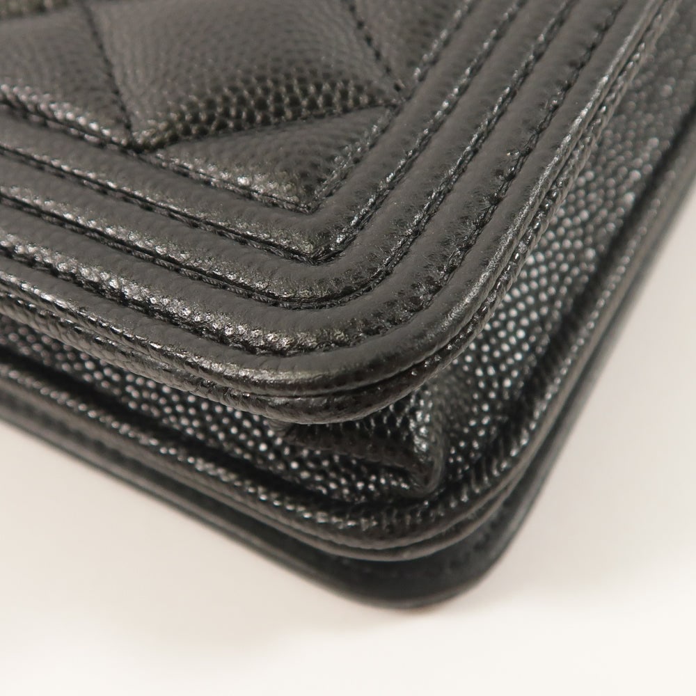 Chanel Boy WOC Black - 14