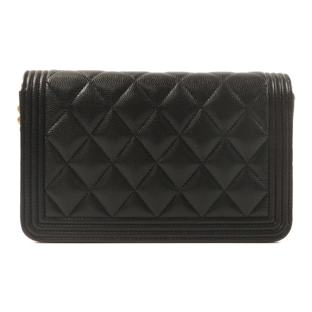 Chanel Boy WOC Black - 2