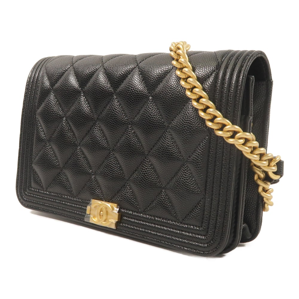 Chanel Boy WOC Black - 3