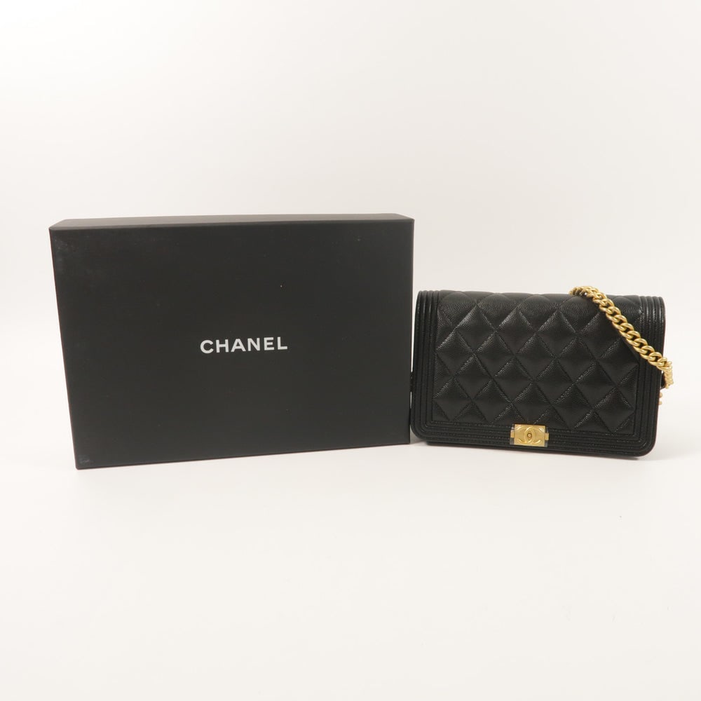 Chanel Boy WOC Black - 9