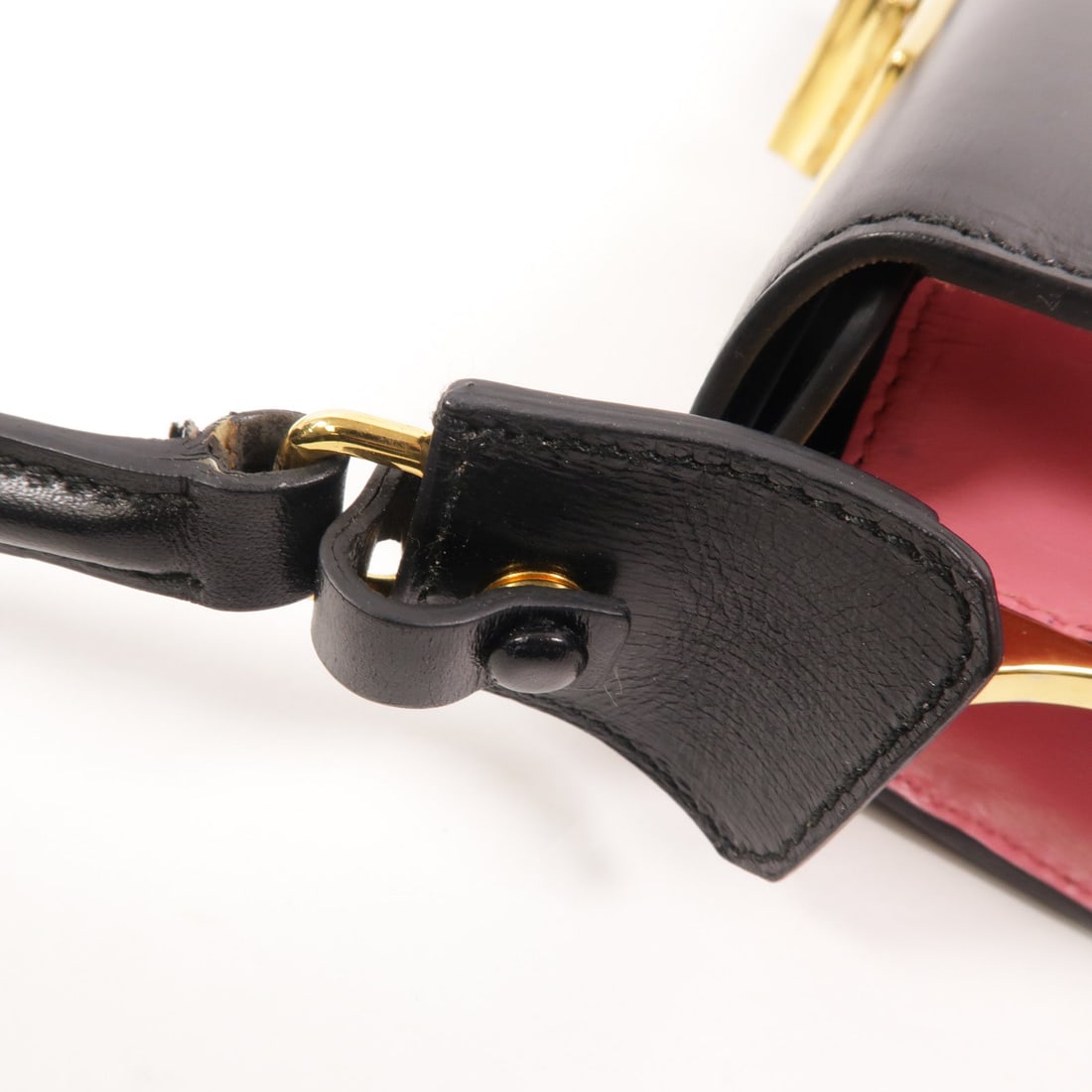 Prada B5043C Shoulder Pink Black - 15