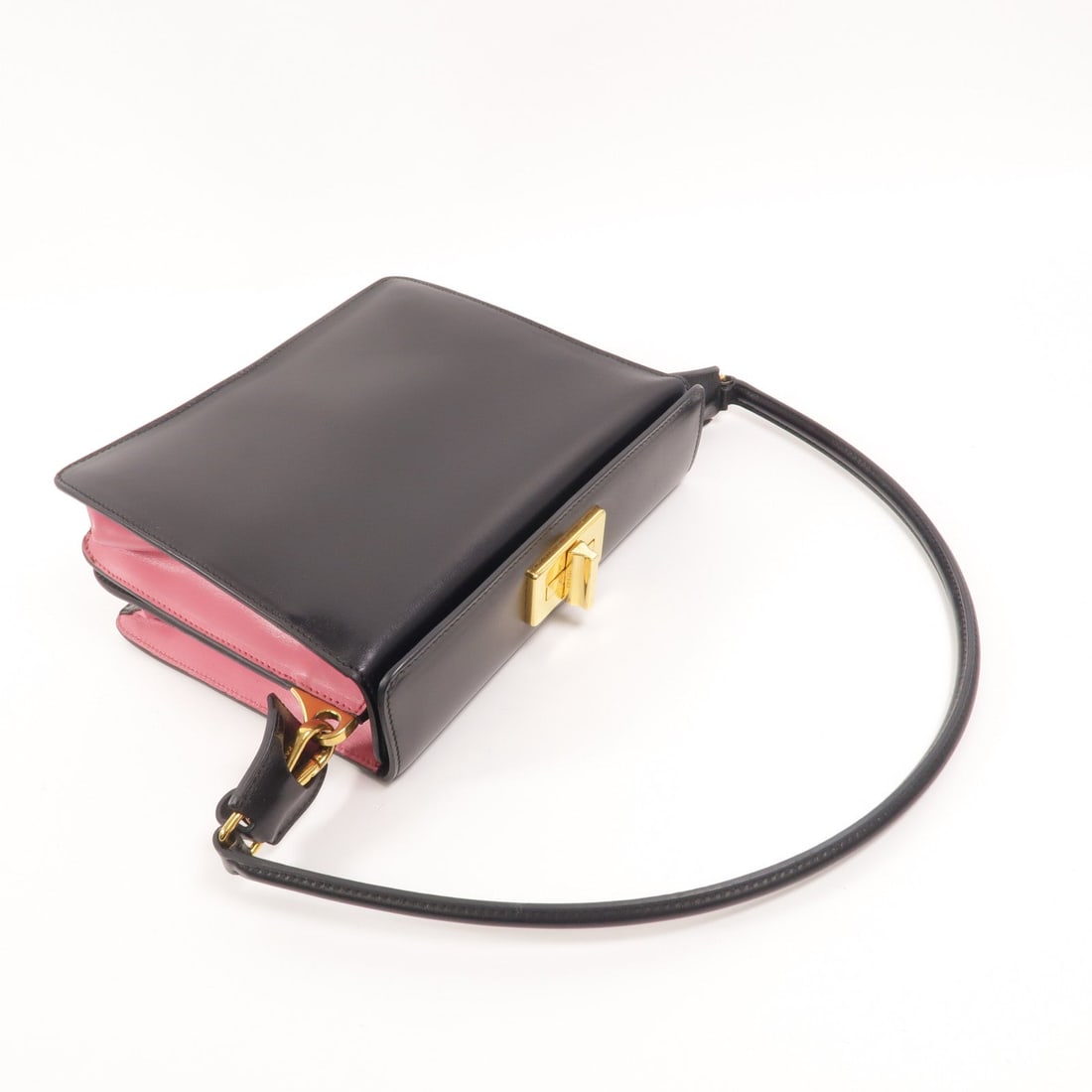 Prada B5043C Shoulder Pink Black - 8