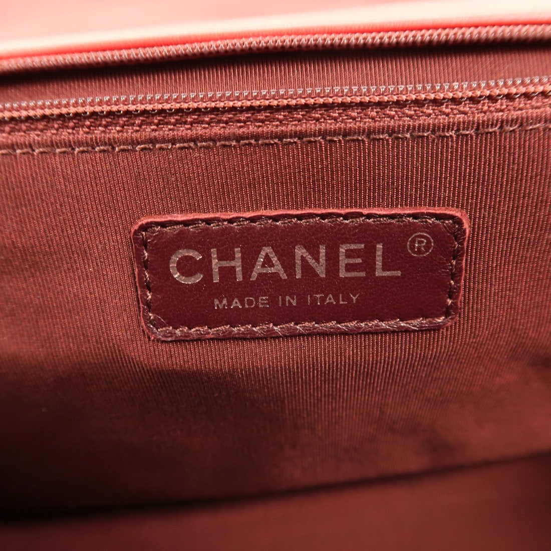 Chanel Chain Shoulder Bag Red - 6