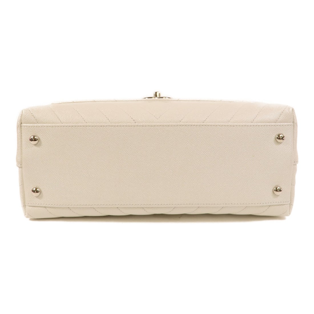 Chanel Coco Handle Medium White - 4