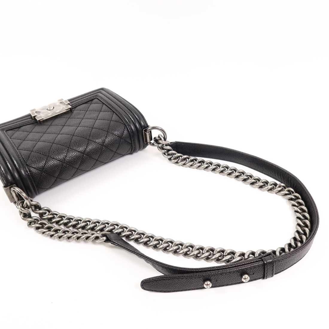 Chanel Boy 20 Black - 8
