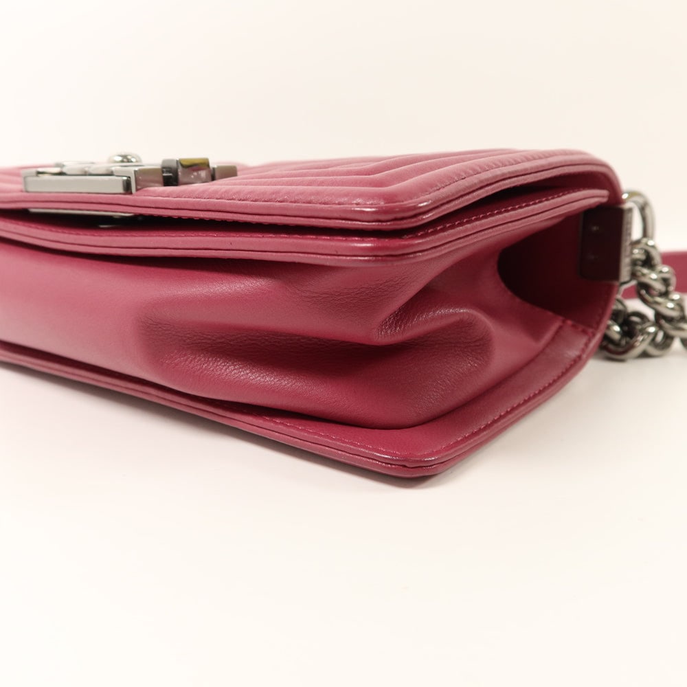 Chanel Boy 20 Purple - 19