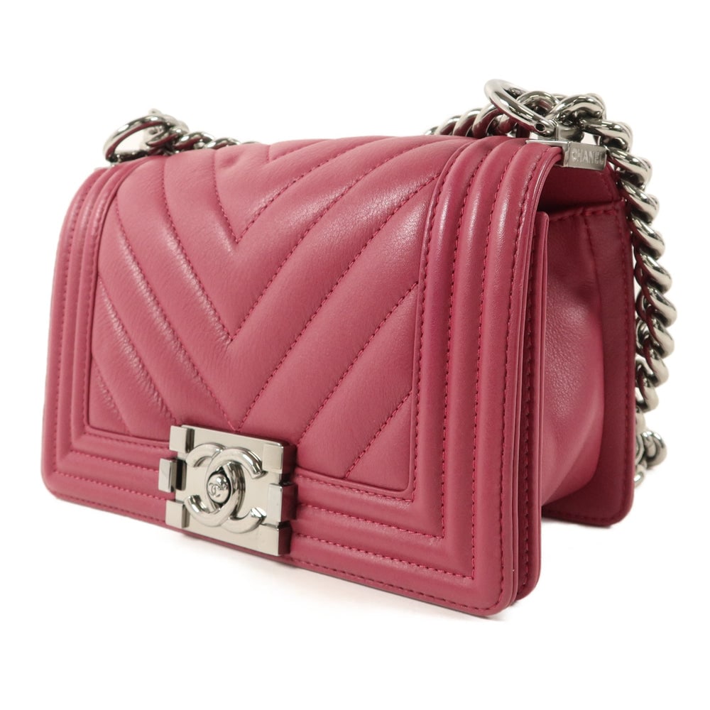Chanel Boy 20 Purple - 3