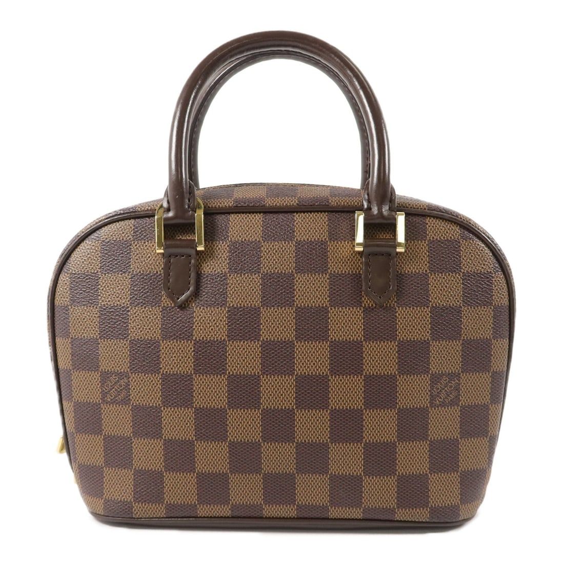Louis Vuitton Sarria Mini Damier: Sarria Mini N51286 in brown Damier canvas. Size 22 x 16 x 8.5 cm.