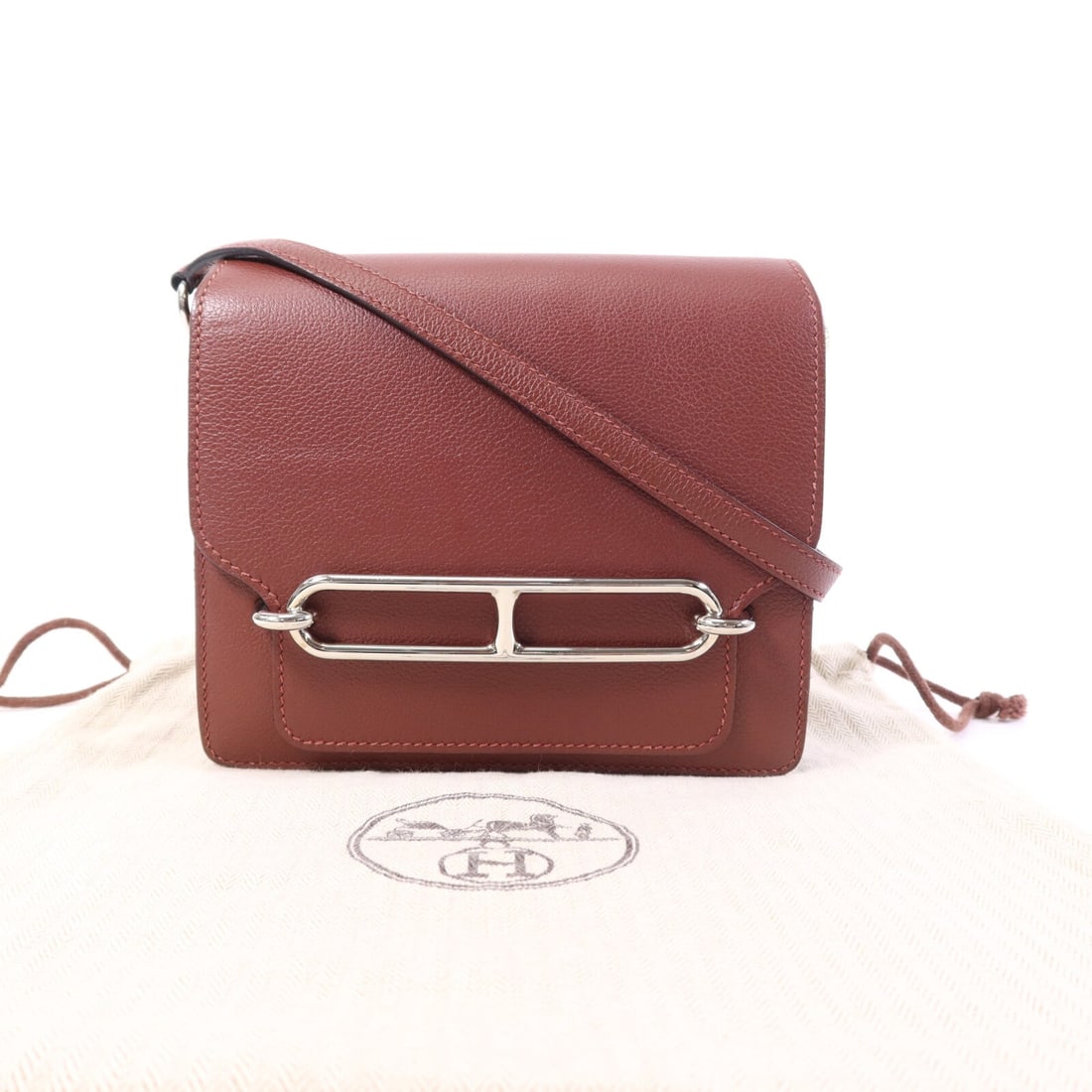 Hermes Roulis Mini Rouge H - 10