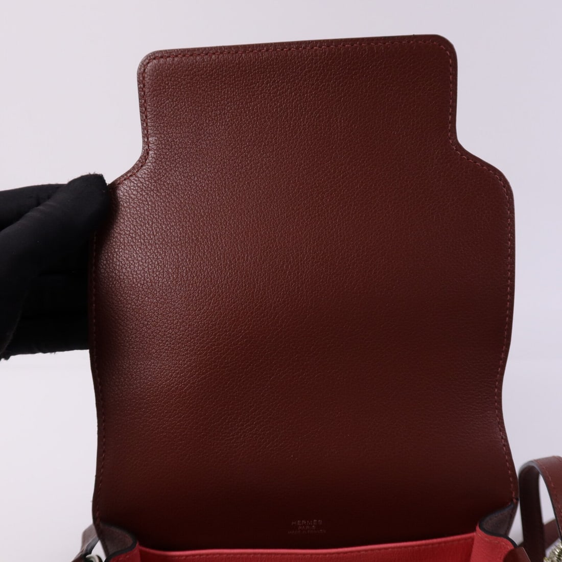 Hermes Roulis Mini Rouge H - 15