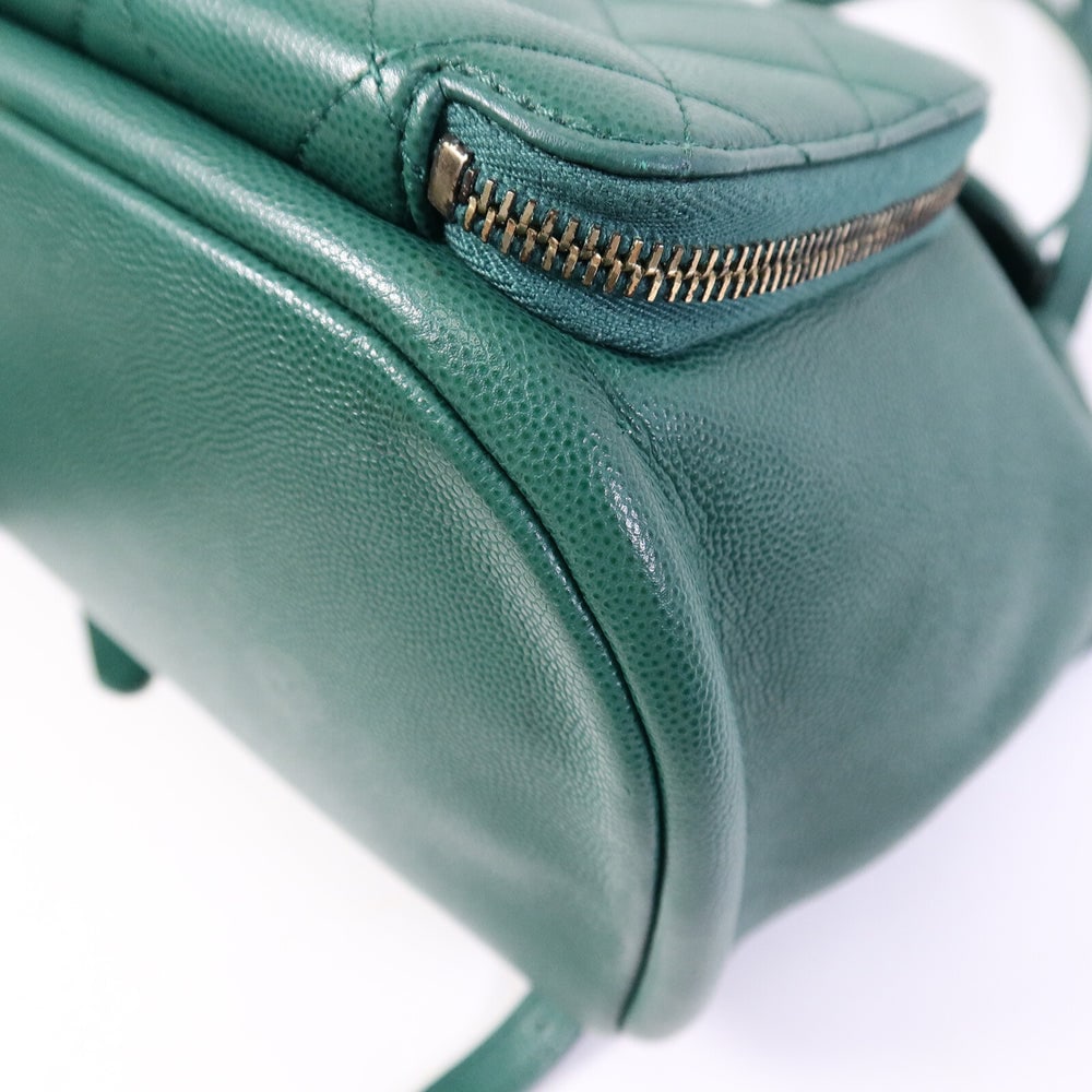 Chanel Affinity Backpack Green - 10