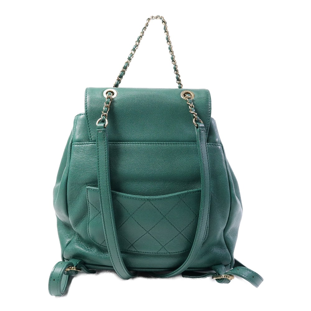 Chanel Affinity Backpack Green - 2