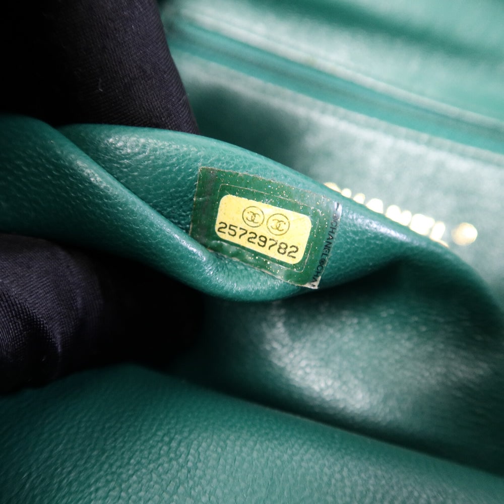 Chanel Affinity Backpack Green - 8