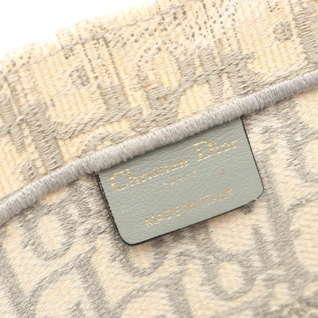 Dior Book Tote Medium Gray - 4