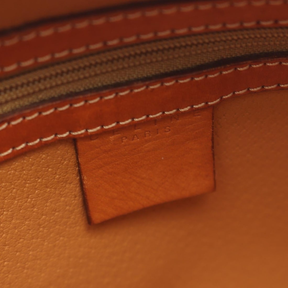Celine Macadam Handbag Brown - 4