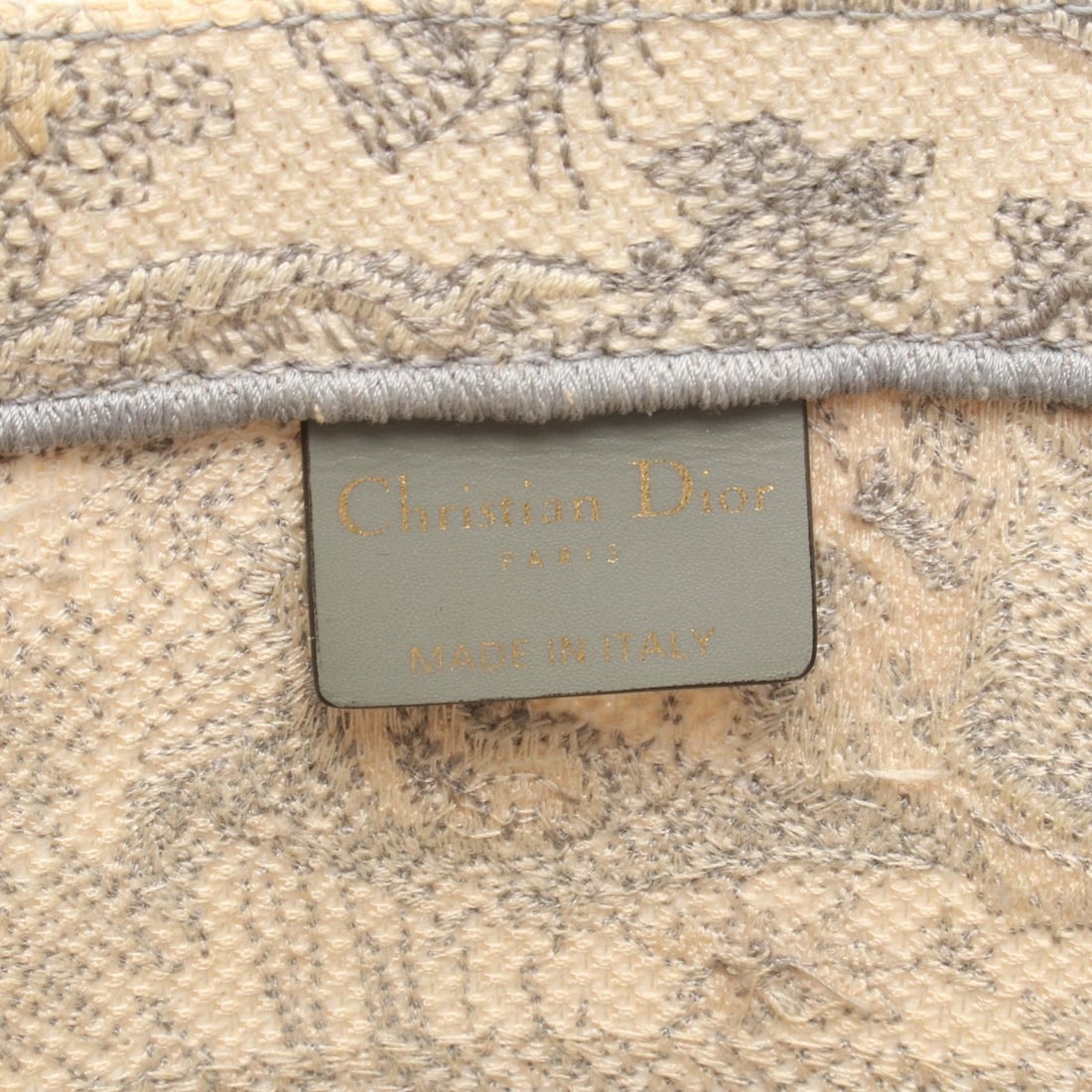 Dior Book Tote Medium Light Gray - 4