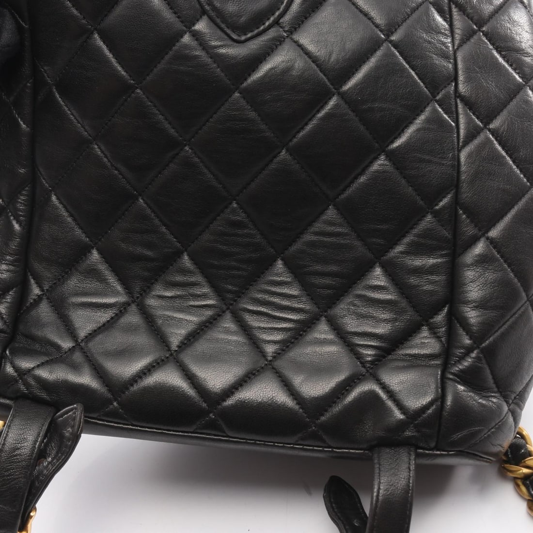 Chanel Backpack Black Lambskin - 11