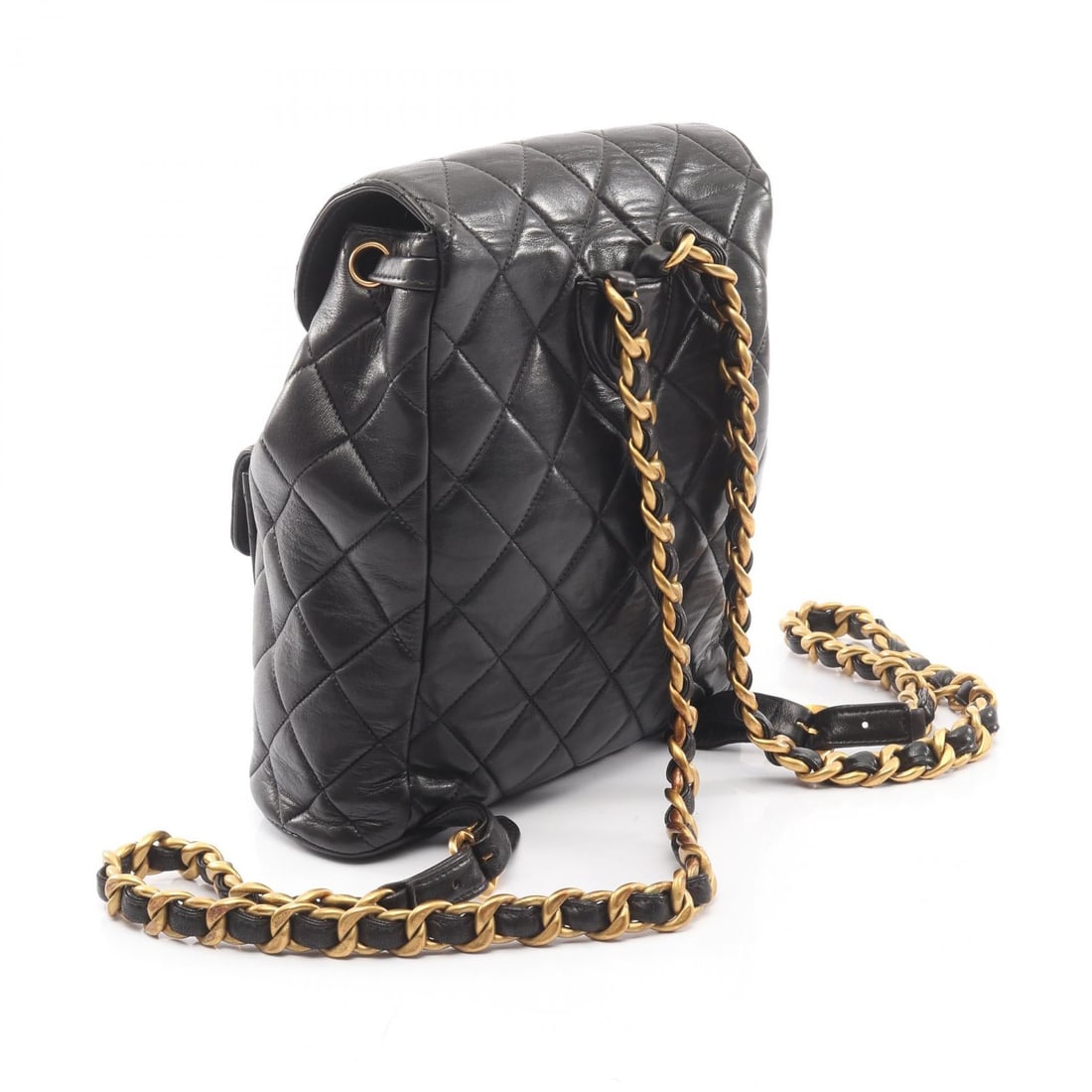 Chanel Backpack Black Lambskin - 2
