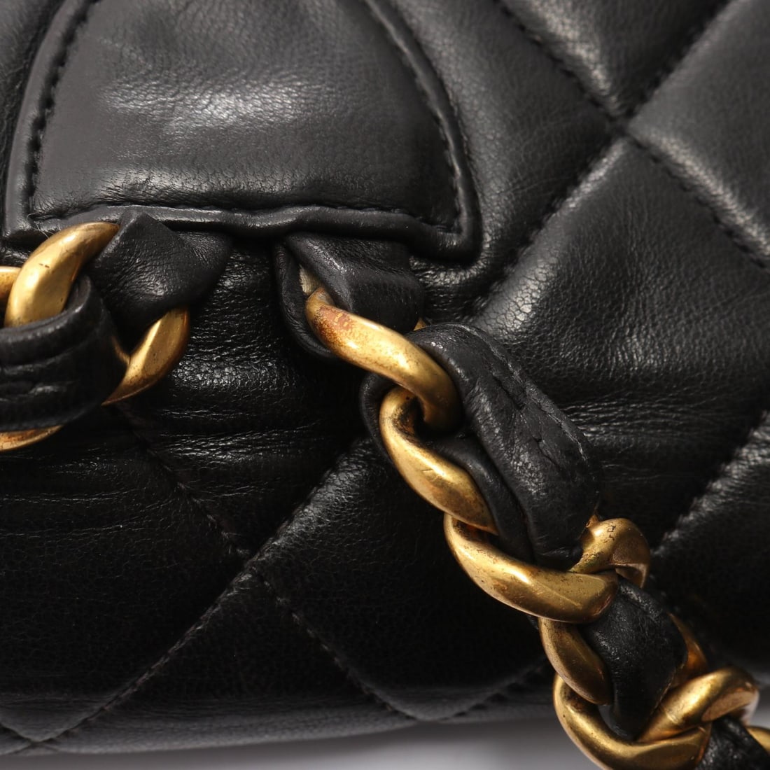 Chanel Backpack Black Lambskin - 9