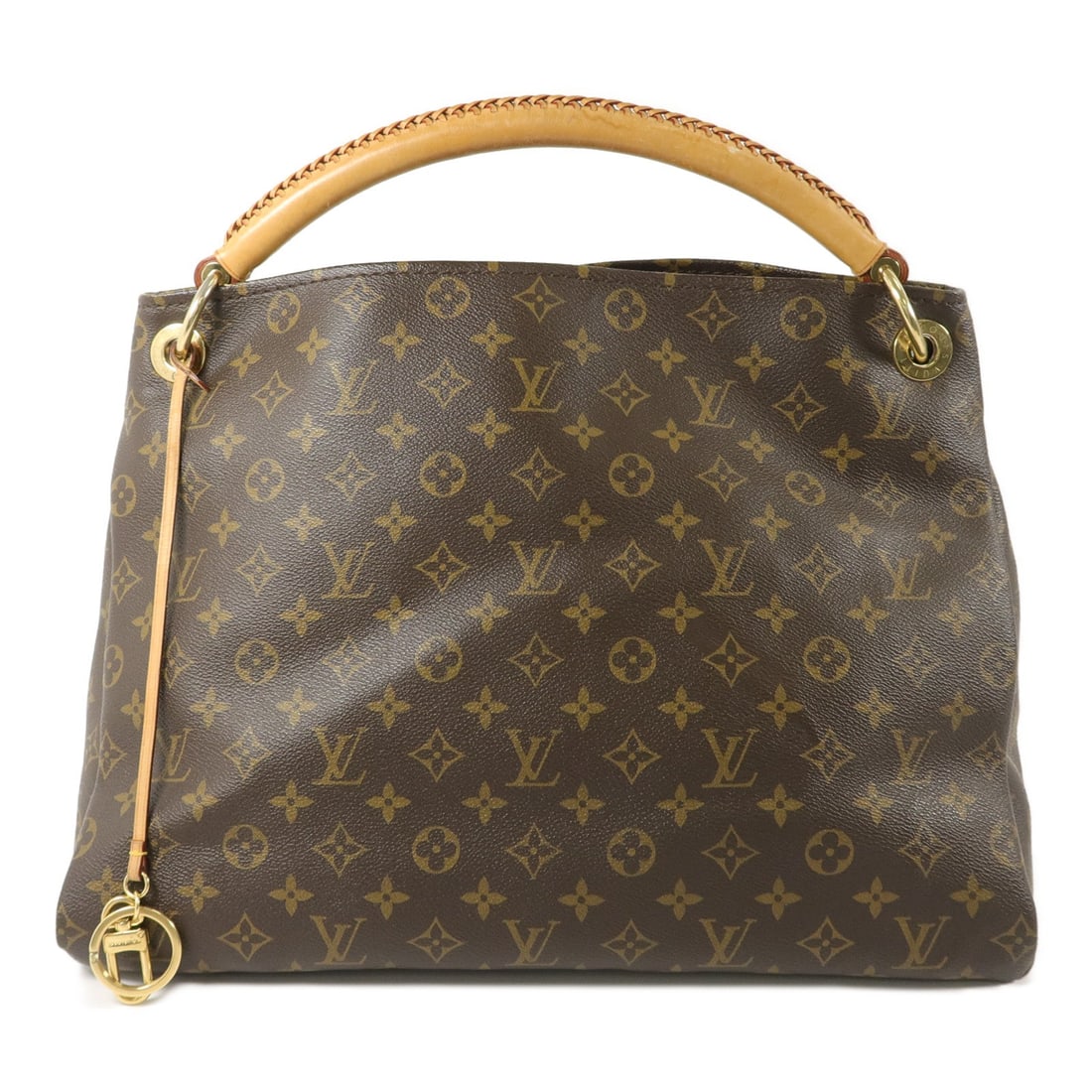 Louis Vuitton Artsy MM Brown: Artsy MM shoulder bag M40249 in Monogram coated canvas with gold hardware; 42 x 31 x 18 cm.