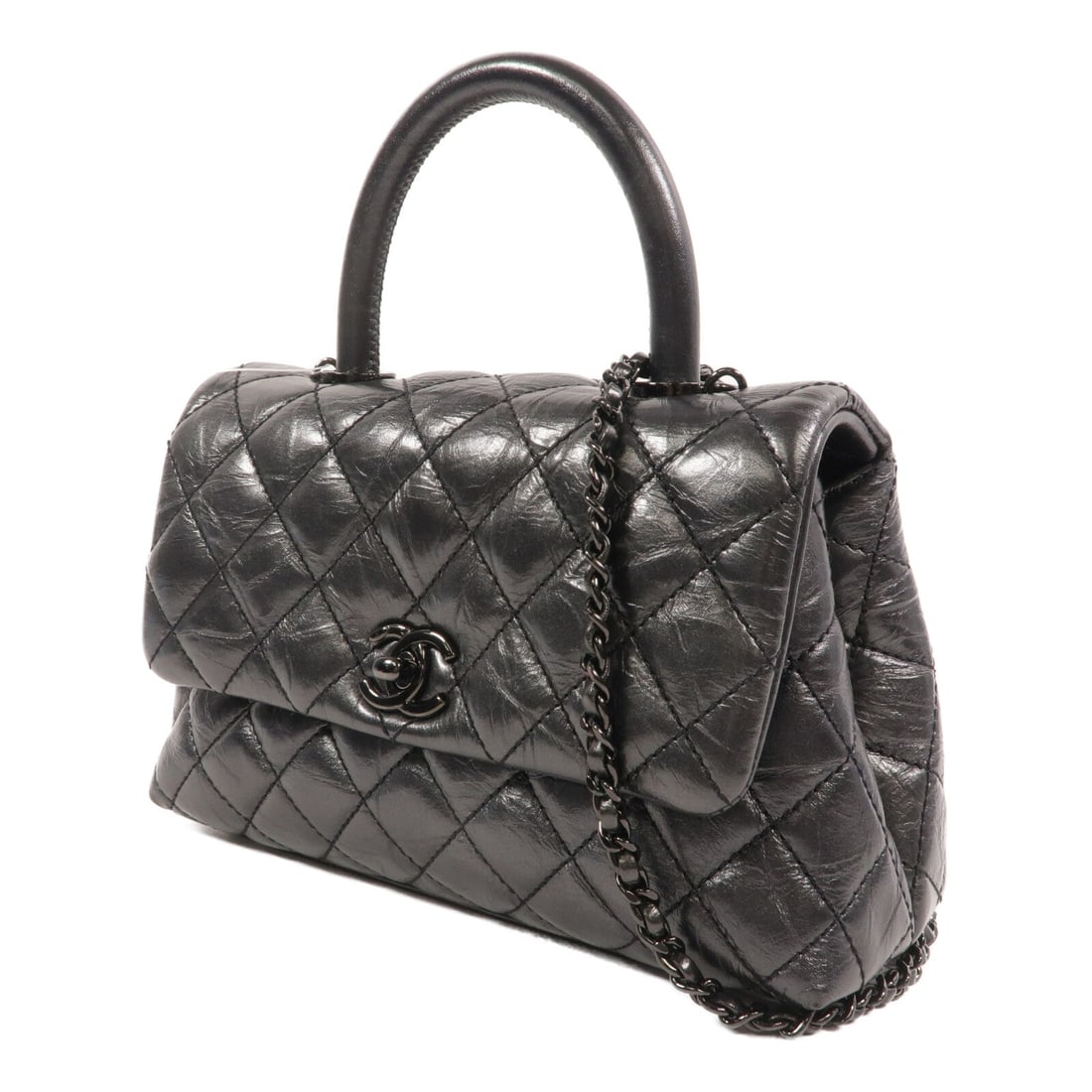Chanel Coco Handle Small Black - 3