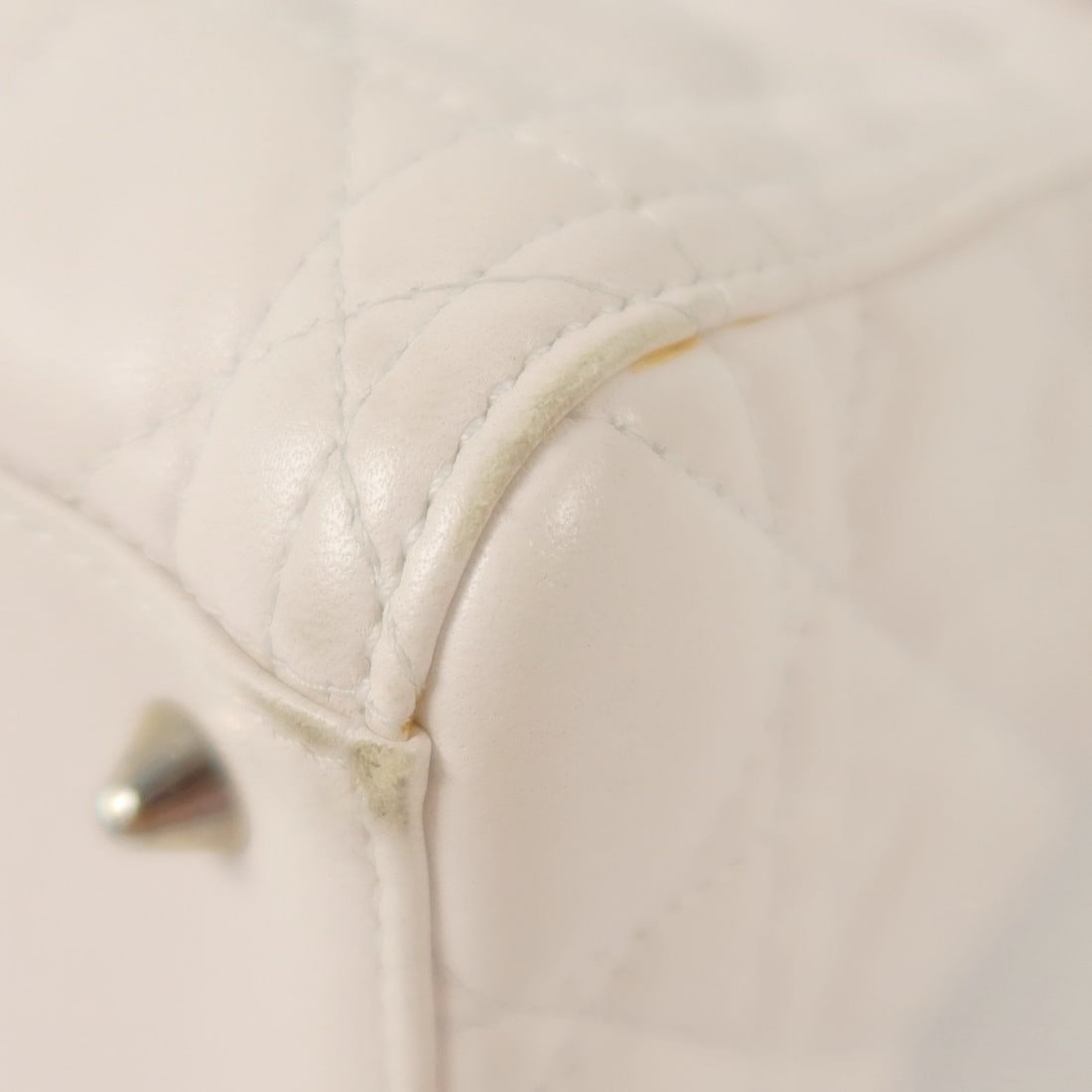 Dior Lady Dior Medium White - 12