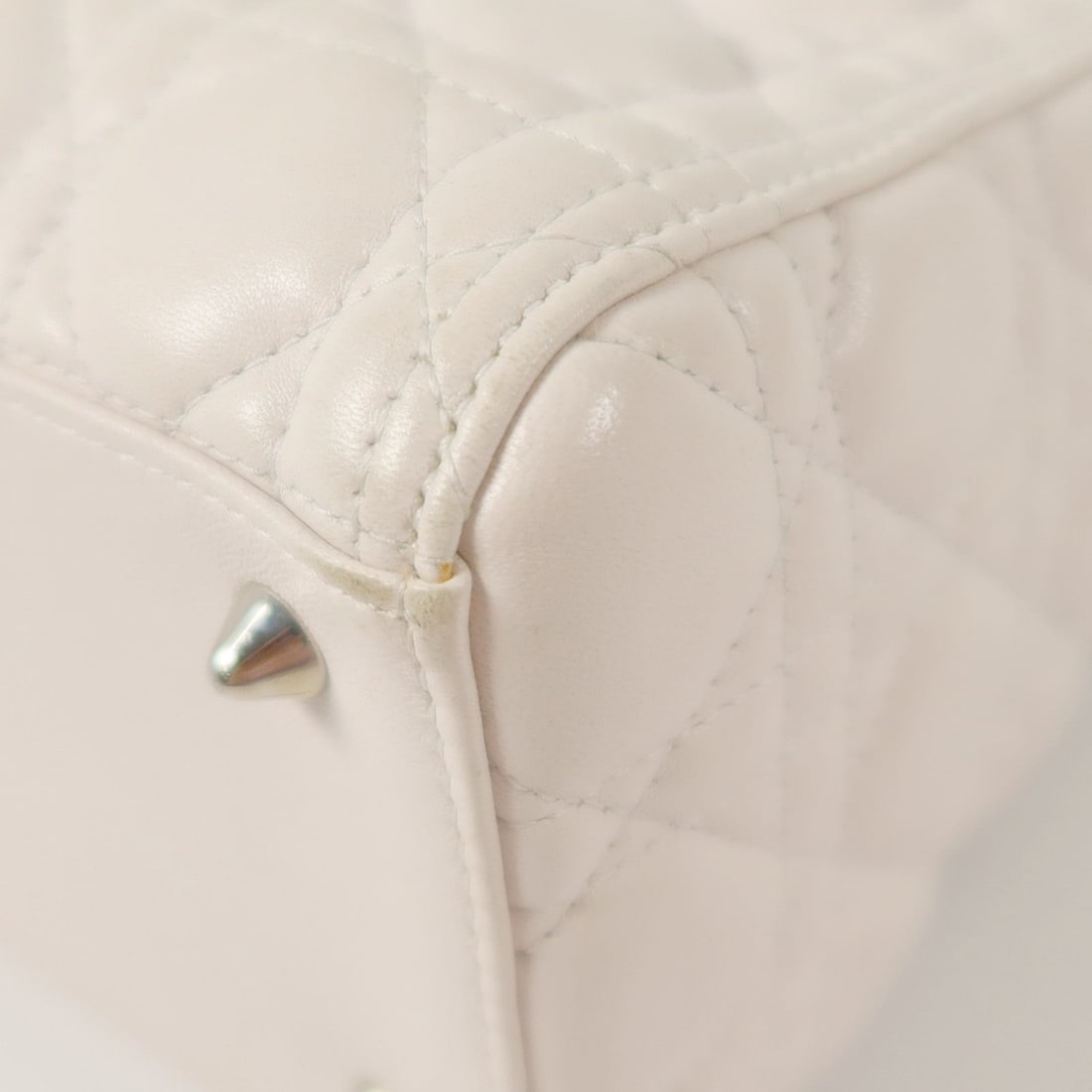 Dior Lady Dior Medium White - 14