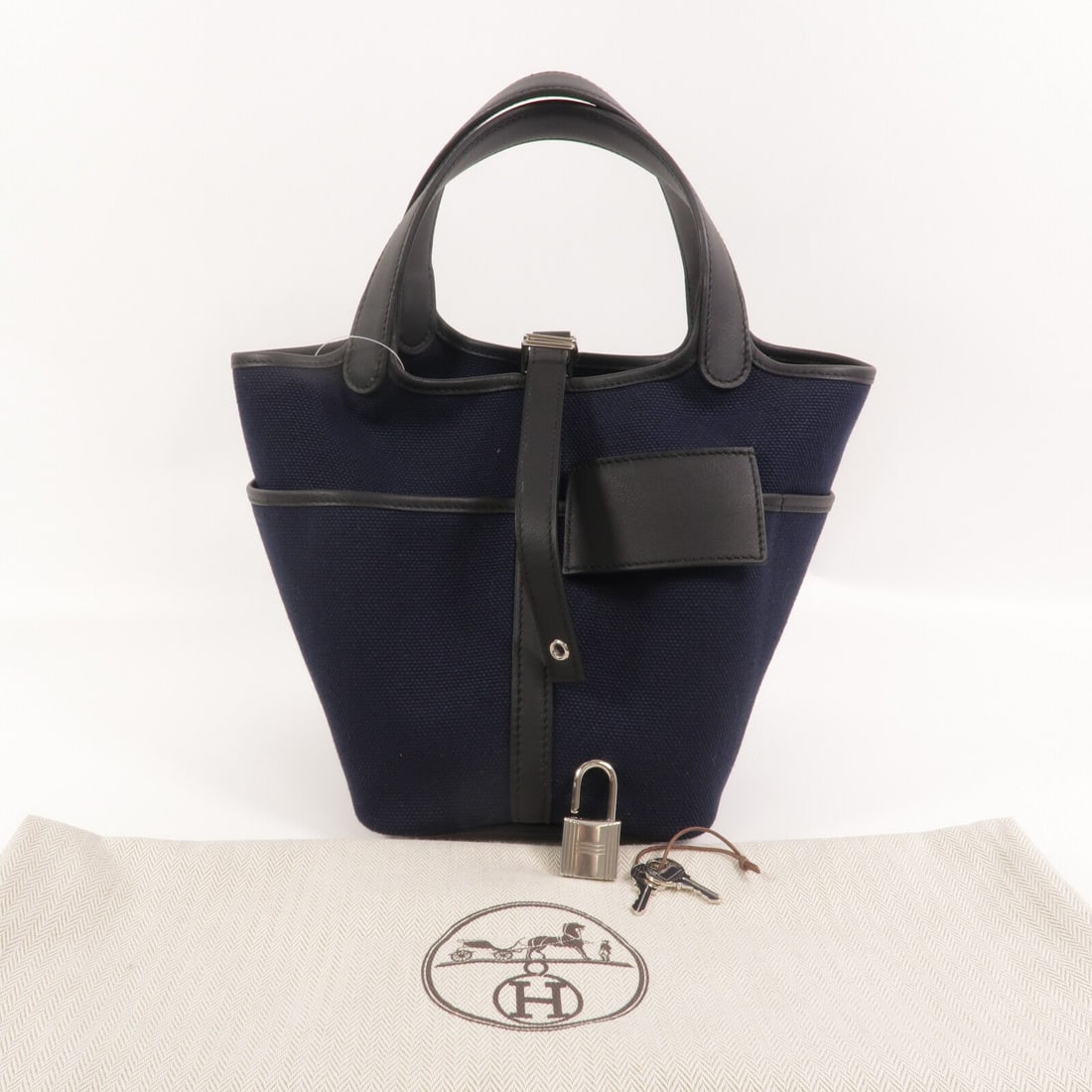 Hermes Picotin PM Noir Caban - 10
