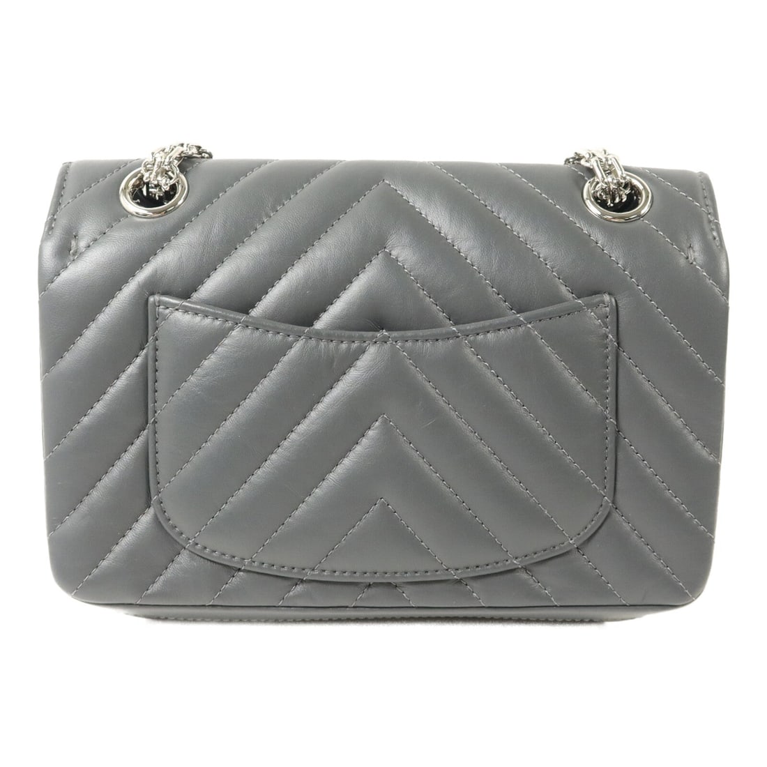 Chanel Mini 2.55 Grey - 3