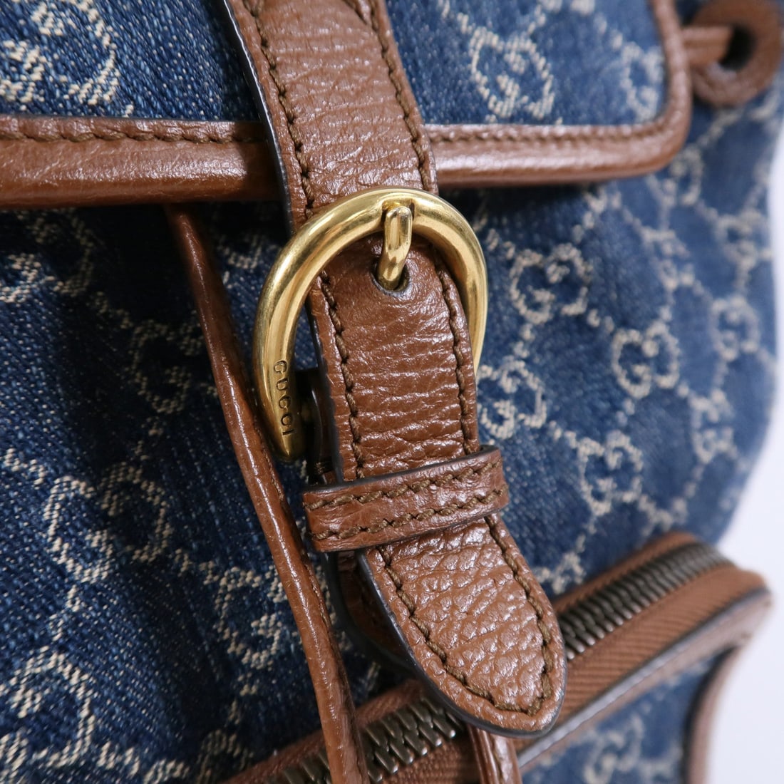 Gucci GG Backpack Blue - 8