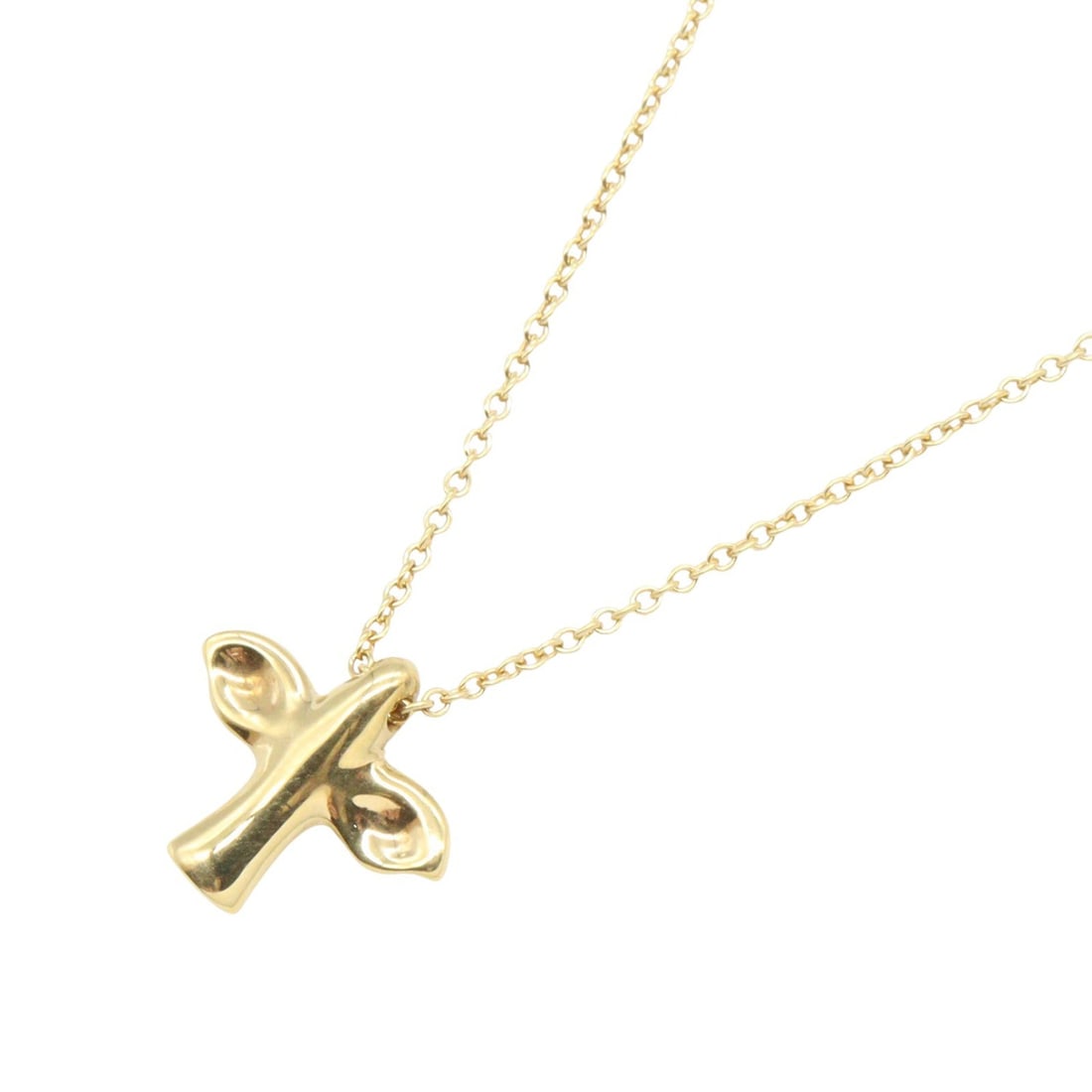 Tiffany Heart Necklace Yellow Gold: Heart necklace in K18 yellow gold.