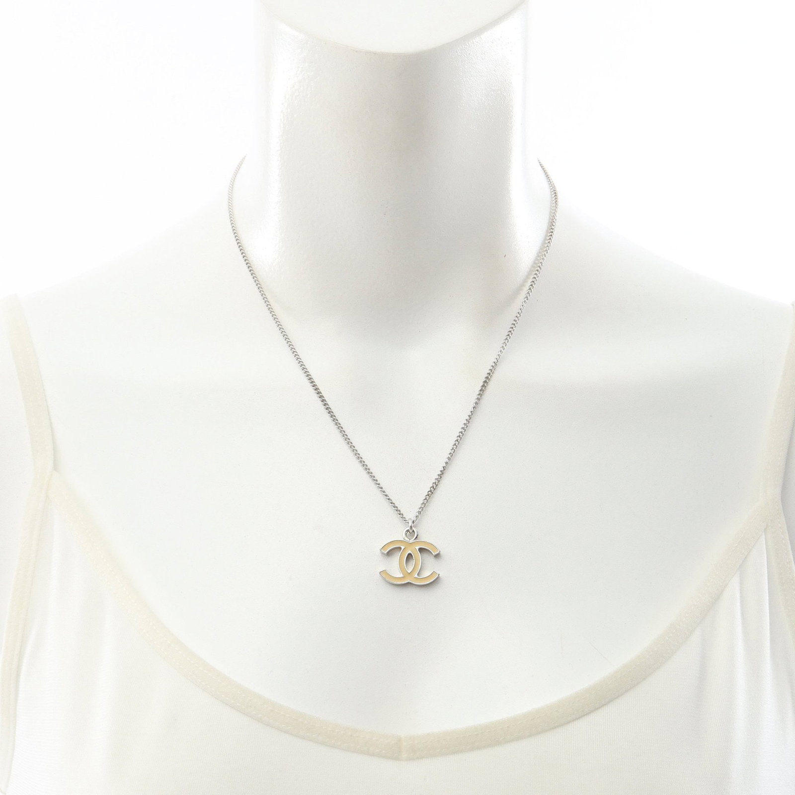 Chanel Coco Mark Silver Beige - 5